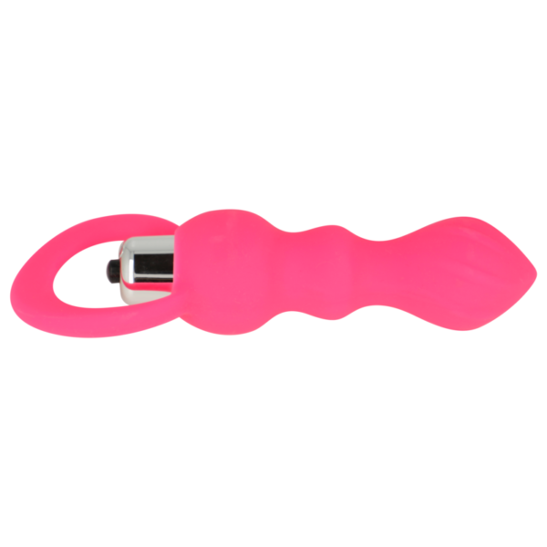OHMAMA - STIMULATEUR ANAL AVEC VIBRATION 9 CM ROSE - – Image 2