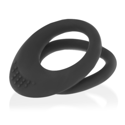 BAGUE OHMAMA DOUBLE SILICONE 3.5 CM - 4.5 CM -