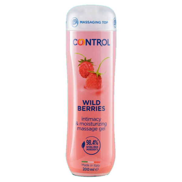 CONTROL - GEL DE MASSAGE 3 EN 1 BAIES SAUVAGES 200 ML -