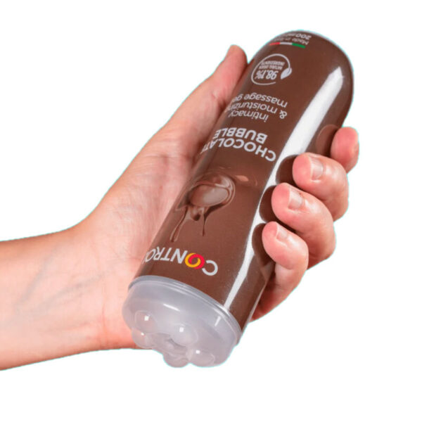CONTROL - GEL DE MASSAGE 3 EN 1 BULLE DE CHOCOLAT 200 ML - – Image 3