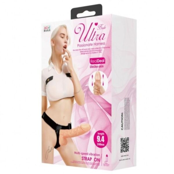 BAILE - HARNAIS DE ULTRA PASSIONNÉE 24 CM NATUREL - – Image 7