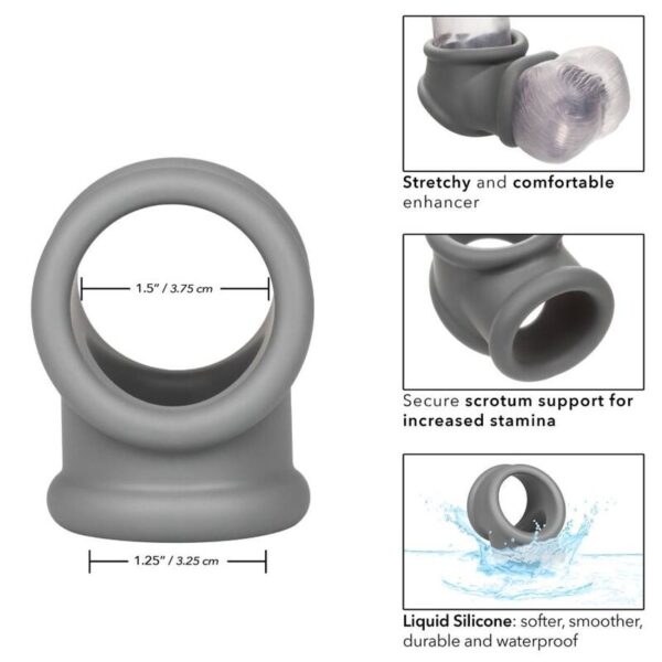 CALIFORNIA EXOTICS - BAGUE ALPHA PRECISION GRIS - – Image 3