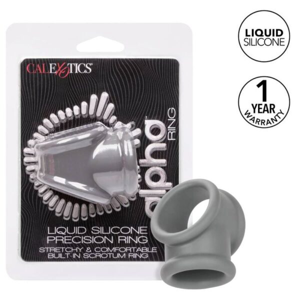 CALIFORNIA EXOTICS - BAGUE ALPHA PRECISION GRIS - – Image 2