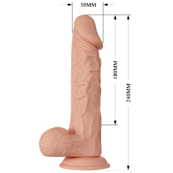 BAILE - BELLE RENCONTRE BURAQ VIBRATION 24 CM NATUREL - – Image 6