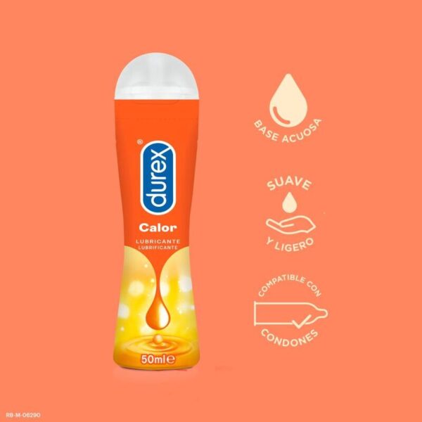 DUREX - LUBRIFIANT EFFET CHALEUR DUREX PLAY 50 ML - – Image 2