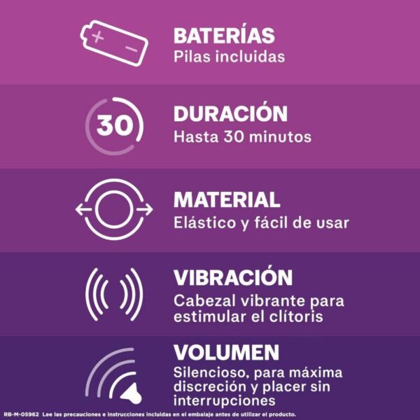 DUREX - ANNEAU PÉNIS VIBRANT DIABLILLO INTENSE - – Image 2