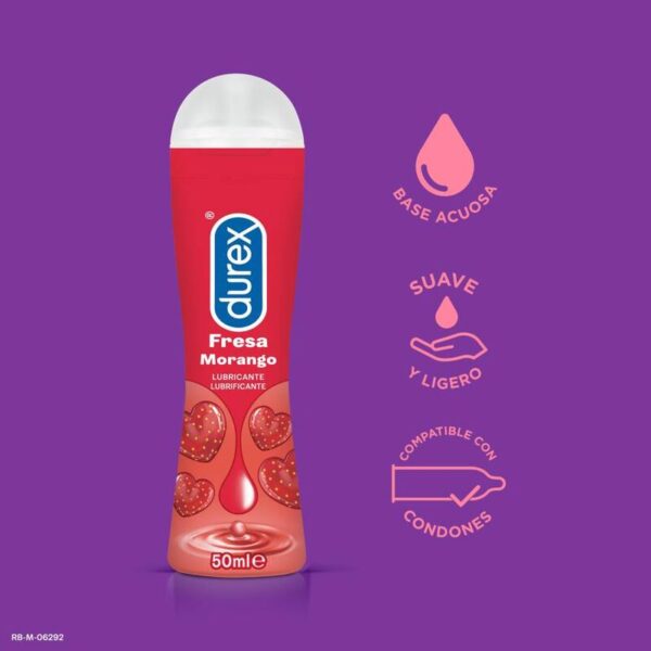 DUREX - JOUER FRAISE 50 ML - – Image 2