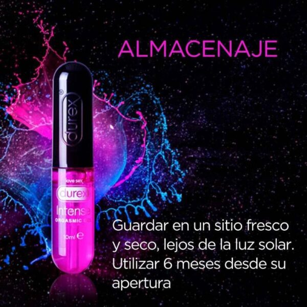 DUREX - GEL ORGASMIQUE LUBRIFIANT 10 ML - – Image 2