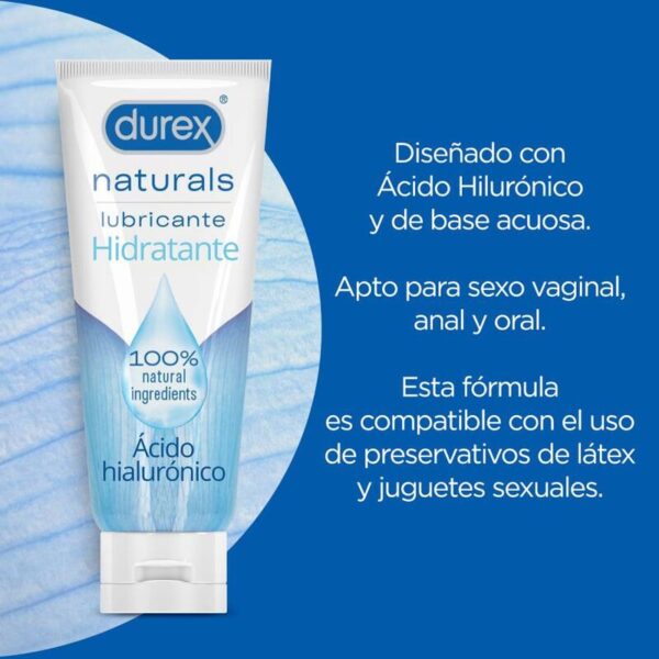 DUREX - LUBRIFIANT HYDRATANT NATUREL 100 ML - – Image 2