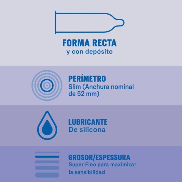 DUREX - INVISIBLE EXTRA MINCE 12 UNITÉS - – Image 3