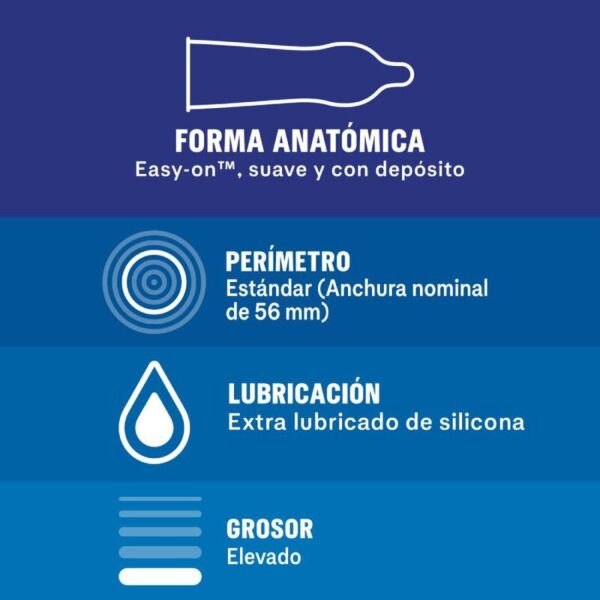 DUREX - EXTRA SÉGURO 12 UNITÉS - – Image 3