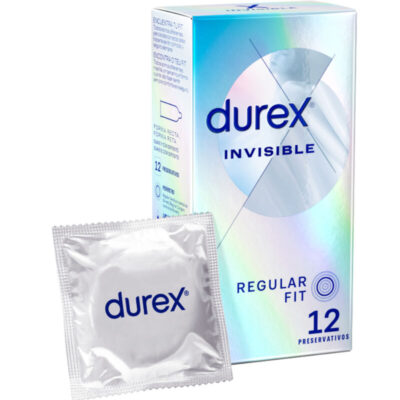 DUREX - INVISIBLE EXTRA MINCE 12 UNITÉS -