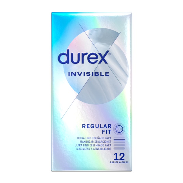 DUREX - INVISIBLE EXTRA MINCE 12 UNITÉS - – Image 2