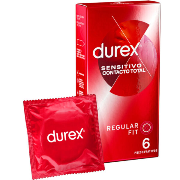 DUREX - CONTACT SENSIBLE TOTAL 6 UNITÉS -