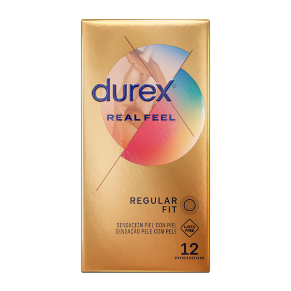 DUREX - REAL FEEL 12 UNITÉS - – Image 2