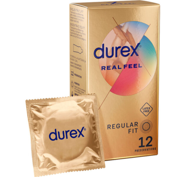DUREX - REAL FEEL 12 UNITÉS -