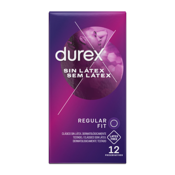 DUREX - PRÉSERVATIFS SANS LATEX 12 UNITÉS - – Image 2