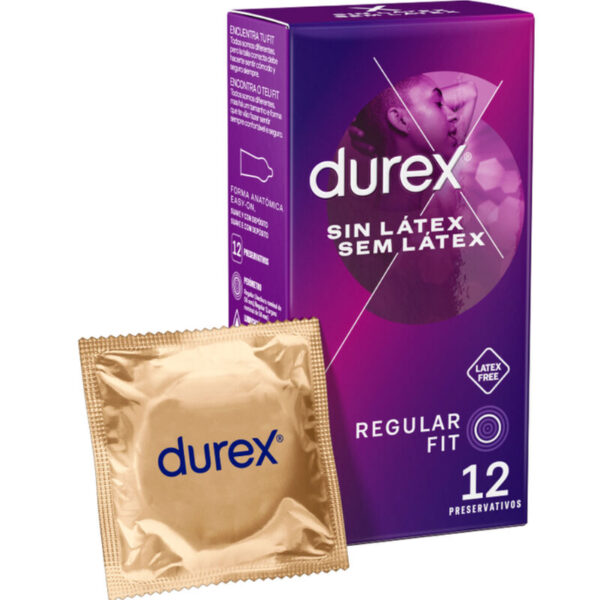 DUREX - PRÉSERVATIFS SANS LATEX 12 UNITÉS -
