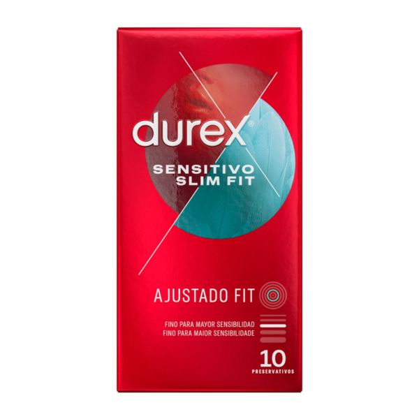 DUREX - SENSITIVO SLIM FIT 10 UNITÉS - – Image 2