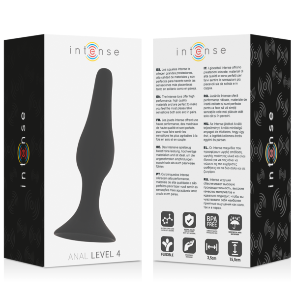 INTENSE - ANAL NIVEAU 4 15,5CM NOIR - – Image 4