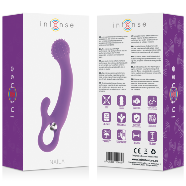 INTENSE - SILICONE VIBRANT NAILA LILAS - – Image 6