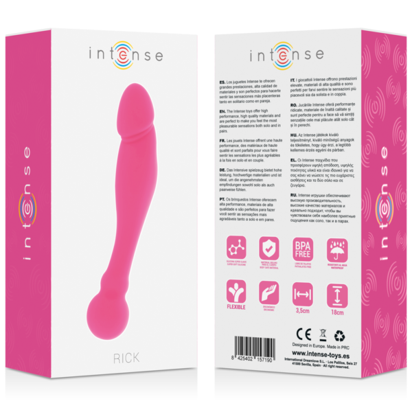 INTENSE - SILICONE RICK DOUBLE ROSE - – Image 6