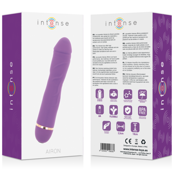 INTENSE - AIRON 20 VITESSES SILICONE LILAS - – Image 4