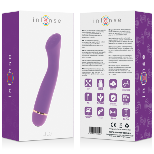 INTENSE - LILO 20 VITESSES SILICONE LILA - – Image 5