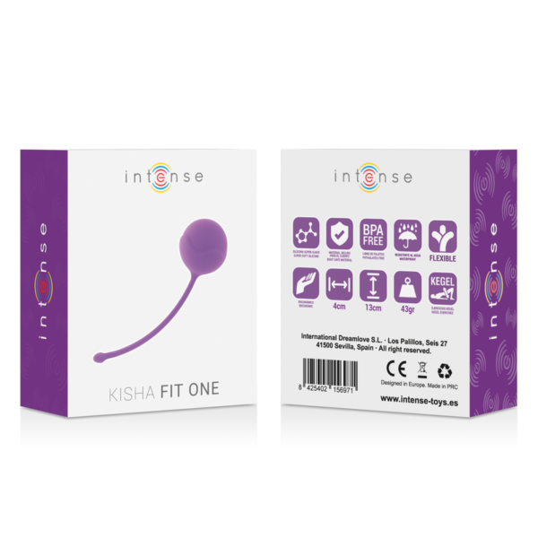 INTENSE - KISHA FIT ONE SILICONE KEGEL LILAS - – Image 3