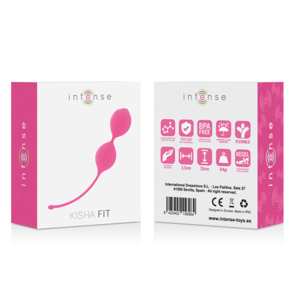 INTENSE - KISHA FIT SILICONE KEGEL FUCHSIA - – Image 3