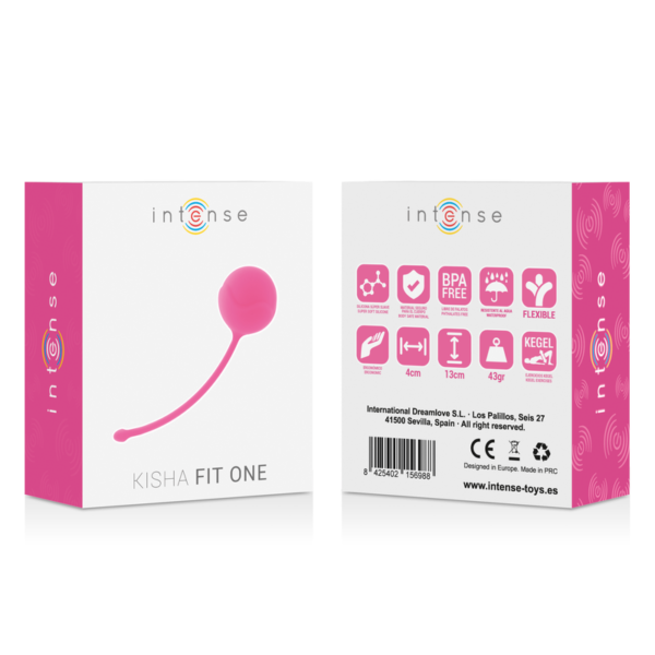 INTENSE - KISHA FIT ONE SILICONE KEGEL FUCHSIA - – Image 3