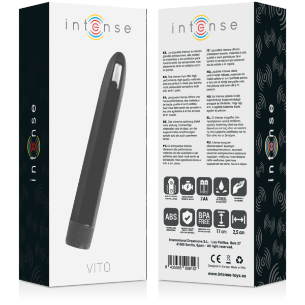 INTENSE - VIBRATEUR VITO NOIR - – Image 4