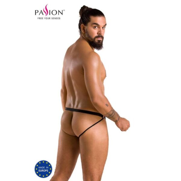 PASSION - 034 SLIP OUVERT LUKE NOIR L/XL - – Image 2