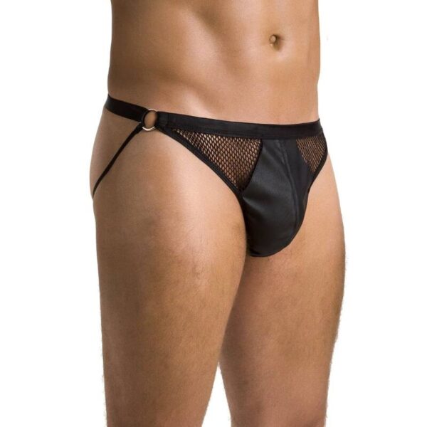 PASSION - 034 SLIP OUVERT LUKE NOIR L/XL - – Image 3