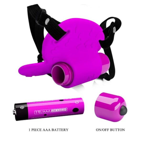 PRETTY LOVE - MASSEUR DE CLITORIS HEARTBEAT 10 MODES DE VIBRATION VIOLET - – Image 6