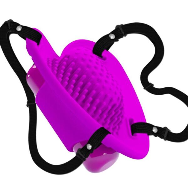 PRETTY LOVE - MASSEUR DE CLITORIS HEARTBEAT 10 MODES DE VIBRATION VIOLET - – Image 2