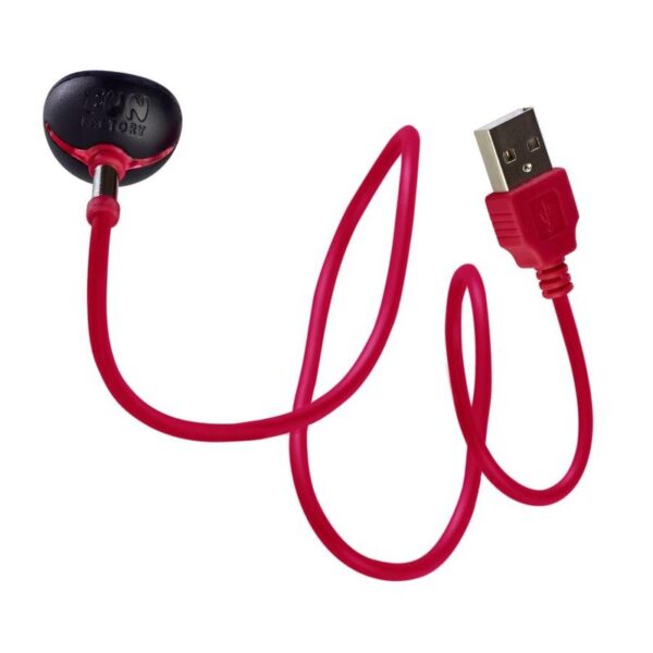 FUN FACTORY - CHARGEUR MAGNÉTIQUE USB ROUGE - – Image 3
