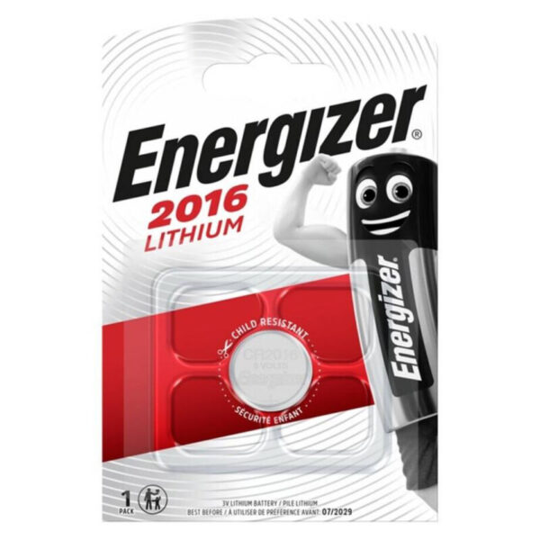 ENERGIZER - PILE BOUTON LITHIUM CR2016 3V 1 UNIT? -