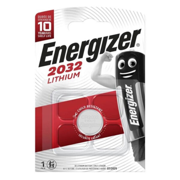 ENERGIZER - PILE BOUTON LITHIUM CR2032 3V 1 UNIT? -