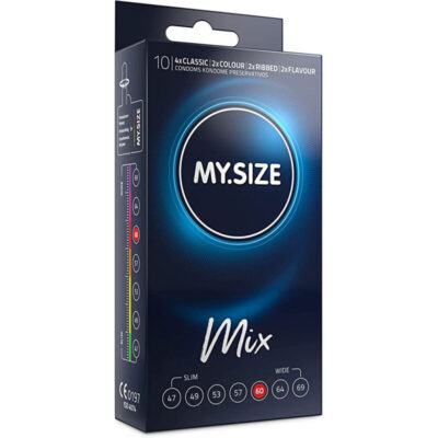 MY SIZE - MIX PRÉSERVATIFS 60 MM 10 UNITÉS -