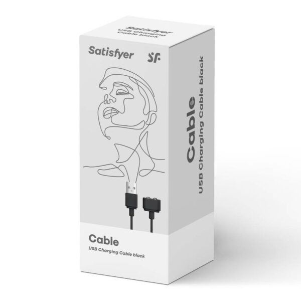 SATISFYER - FIL DE CHARGE NOIR - – Image 5