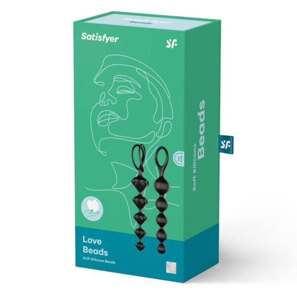 SATISFYER - LOVE BEADS NOIR - – Image 5