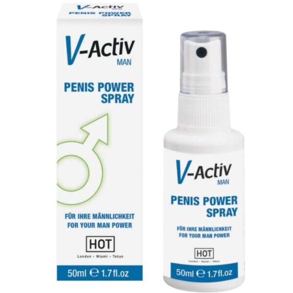 HOT - V-ACTIV PENIS POWER SPRAY HOMME 50ML -