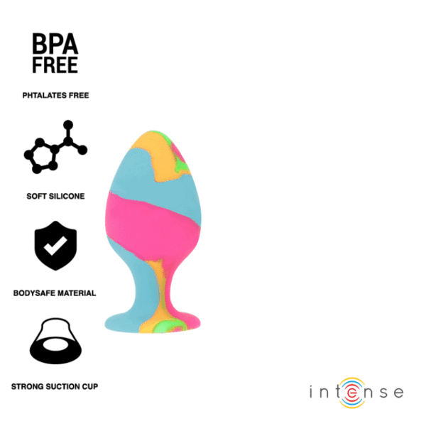 INTENSE - ENSEMBLE DE BOUCHONS EN SILICONE MULTICOLORE -