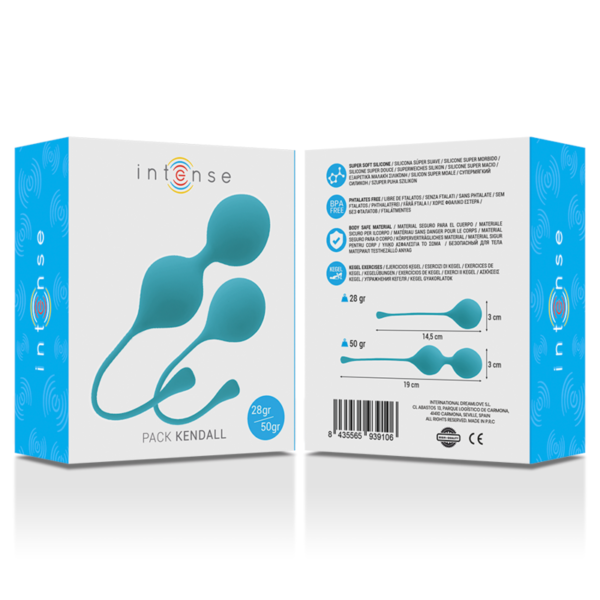 INTENSE - PACK BALLES KEGEL KENDALL BLEU - – Image 5