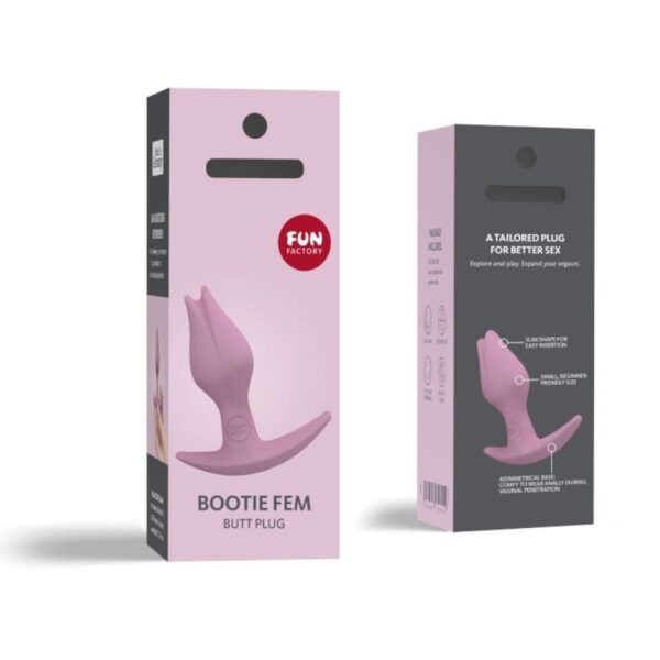 FUN FACTORY - BOOTIE FEM FEMELLE ANAL PLUG ANAL ROSE - – Image 2