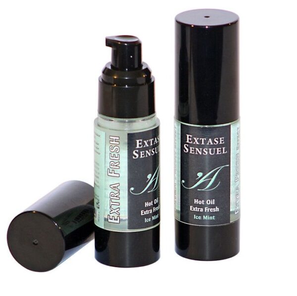 EXTASE SENSUAL - HUILE DE MASSAGE EFFET GLACE EXTRA FRAÎCHE 30 ML -