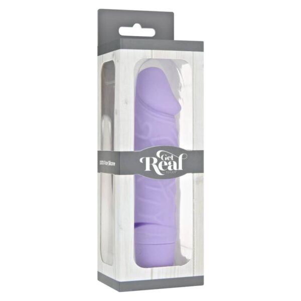GET REAL - MINI VIBRATEUR CLASSIQUE VIOLET - – Image 3