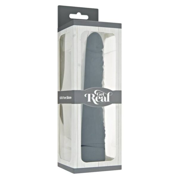 GET REAL - VIBRATEUR SLIM CLASSIQUE NOIR - – Image 3