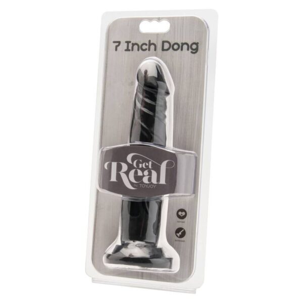 GET REAL - DONG 18 CM NOIR - – Image 2